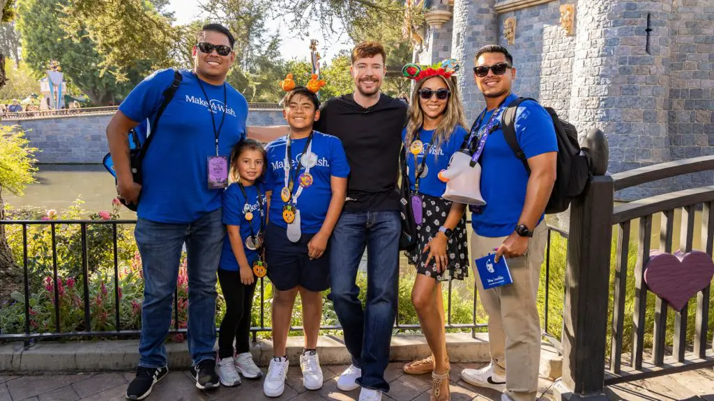 MrBeast Make-A-Wish Disneyland Resort