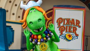 Partysaurus Rex at Disney California Adventure