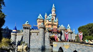 Sleeping Beauty Castle Snow