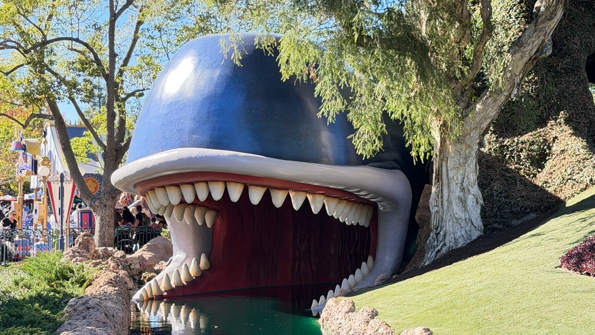 Walls Come Down From Around Storybook Land at Disneyland
