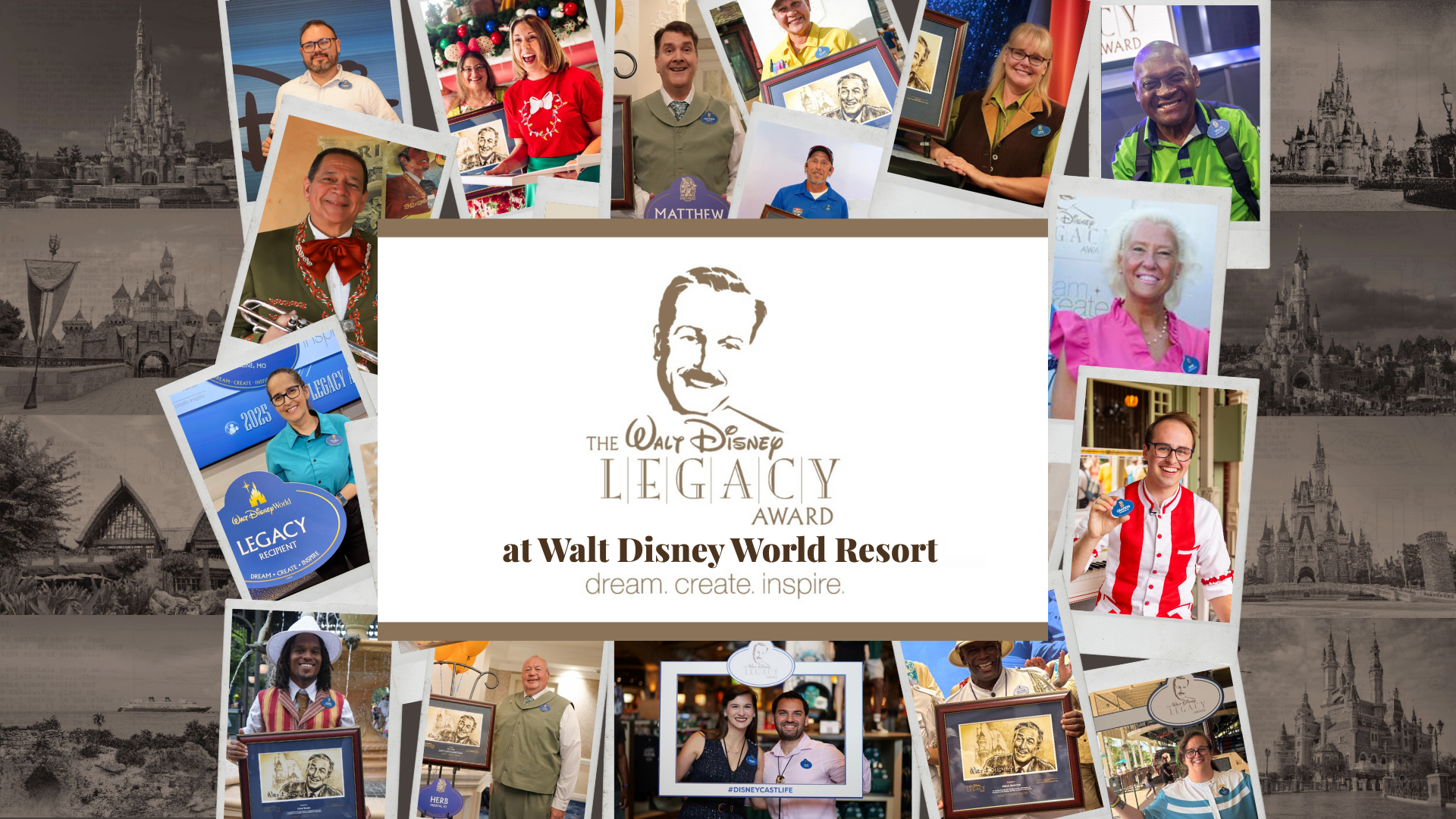 Walt Disney World Resort Cast Members Honored with Walt Disney Legacy Award