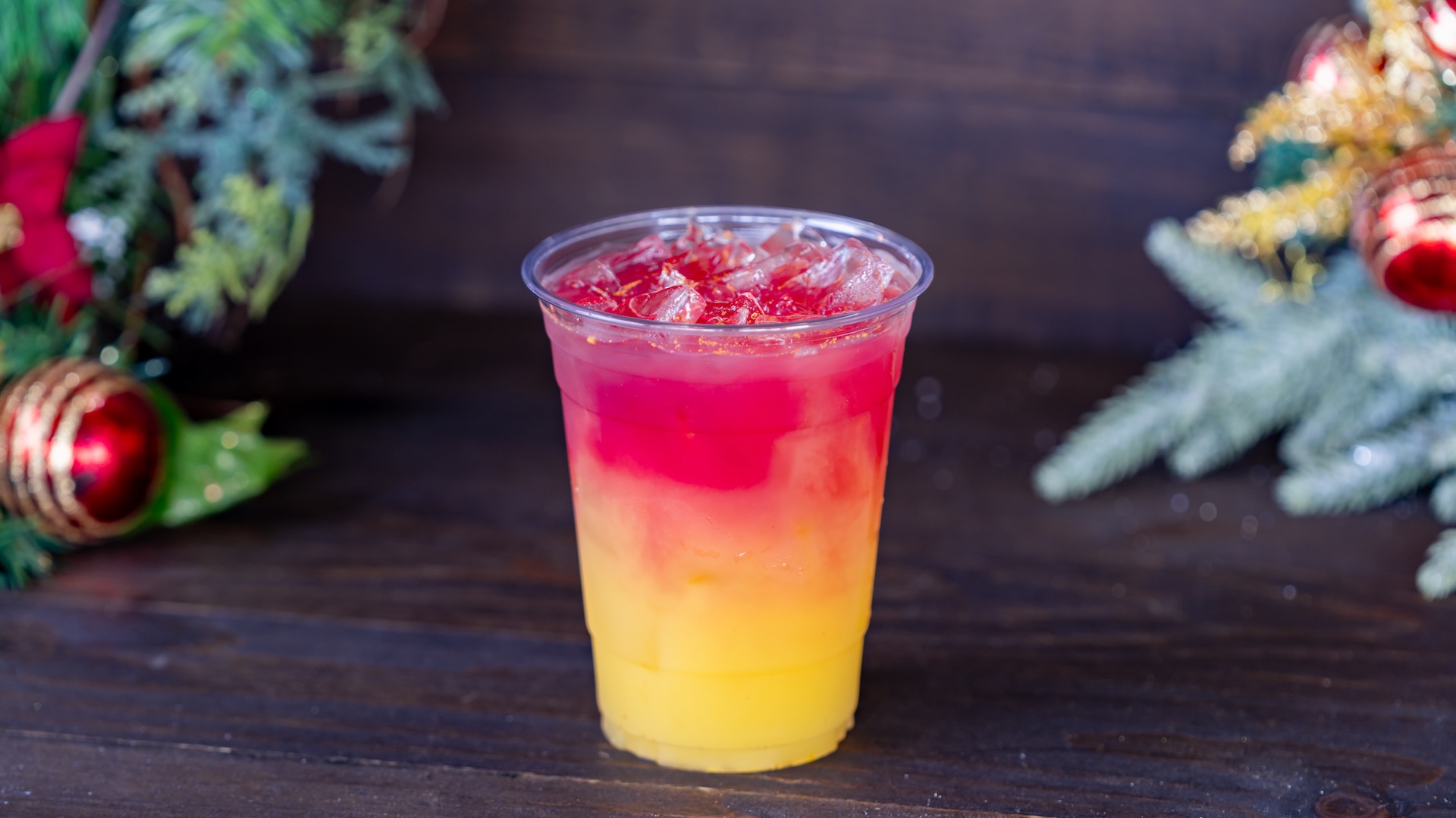 House-made Orange Yuzu & Cranberry Agua Fresca with cinnamon and clove (New)