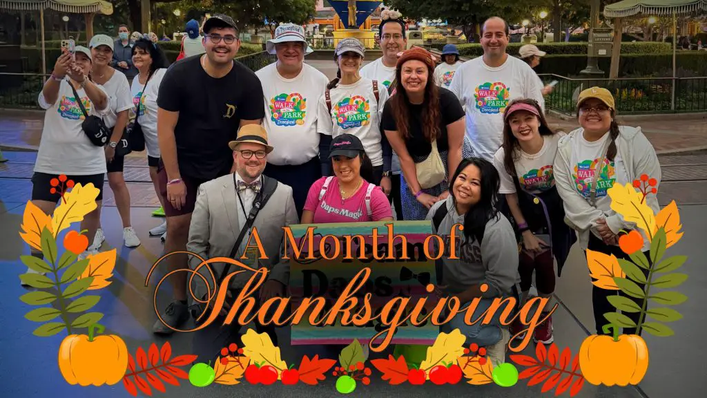 A Month of Thanksgiving - Community