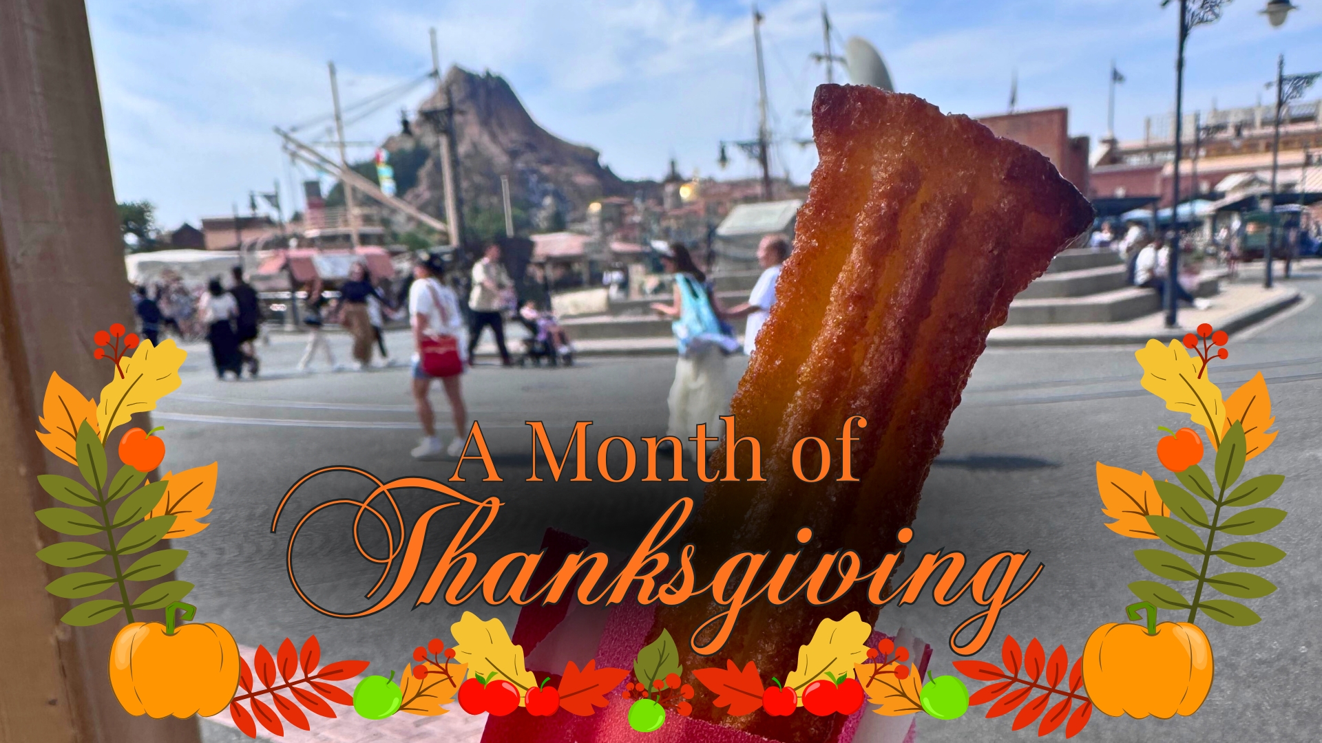A Month of Thanksgiving - Crème Brûlée Churro