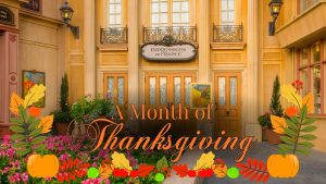 A Month of Thanksgiving - Impressions de France