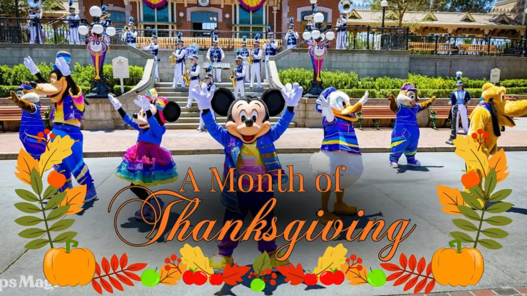 A Month of Thanksgiving - Main Street March-Along