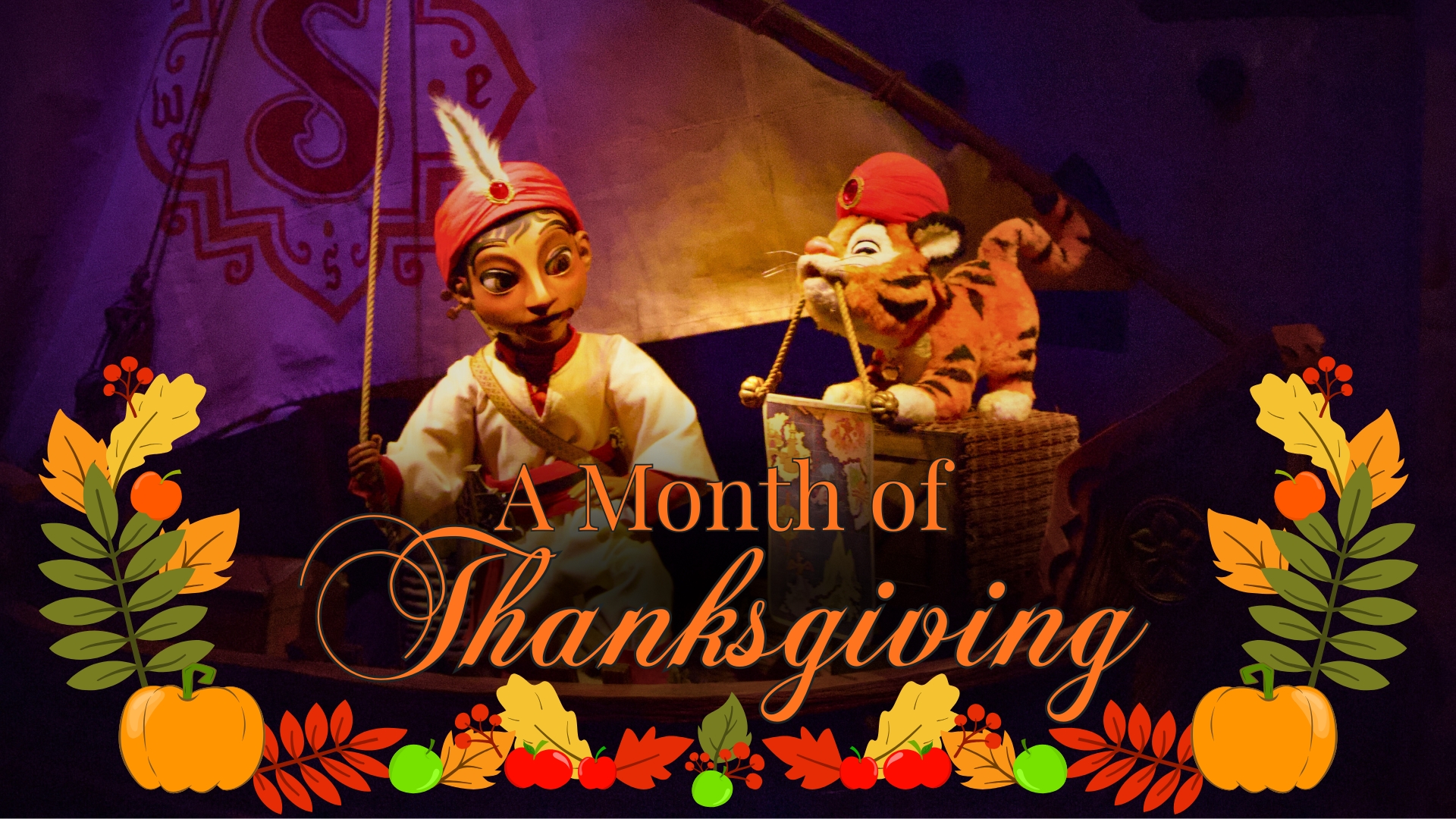 Sindbad’s Storybook Voyage- A Month of Thanksgiving