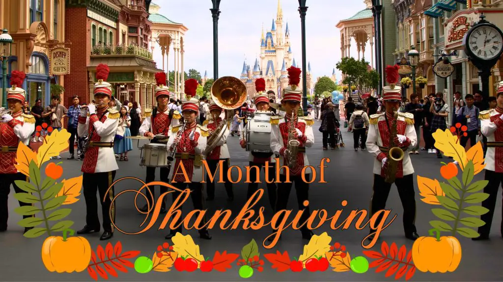 A Month of Thanksgiving - Tokyo Disneyland Band