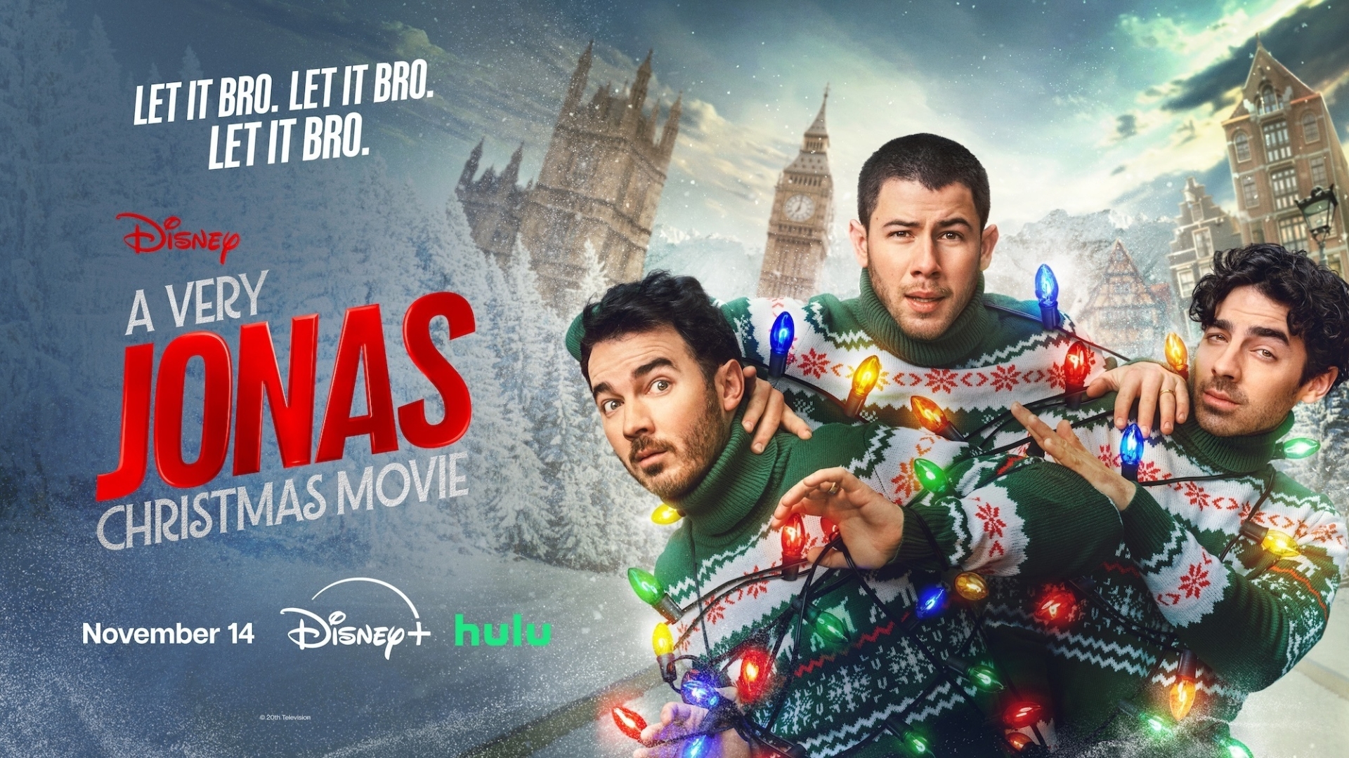 Official Trailer Released for ‘A Very Jonas Christmas Movie’
