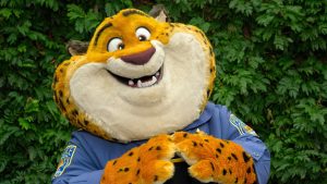 Clawhauser at Disney California Adventure