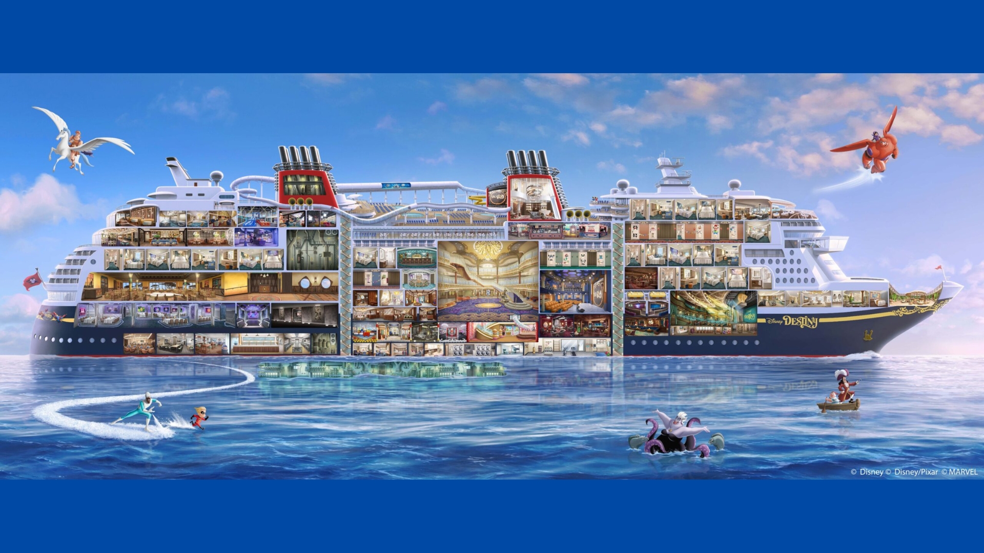 Disney Destiny Graphic - Disney Cruise Line