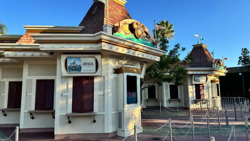 Disneyland Resort Ticket Booths