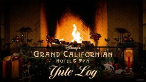 Disney's Grand Californian Hotel & Spa Yule Log