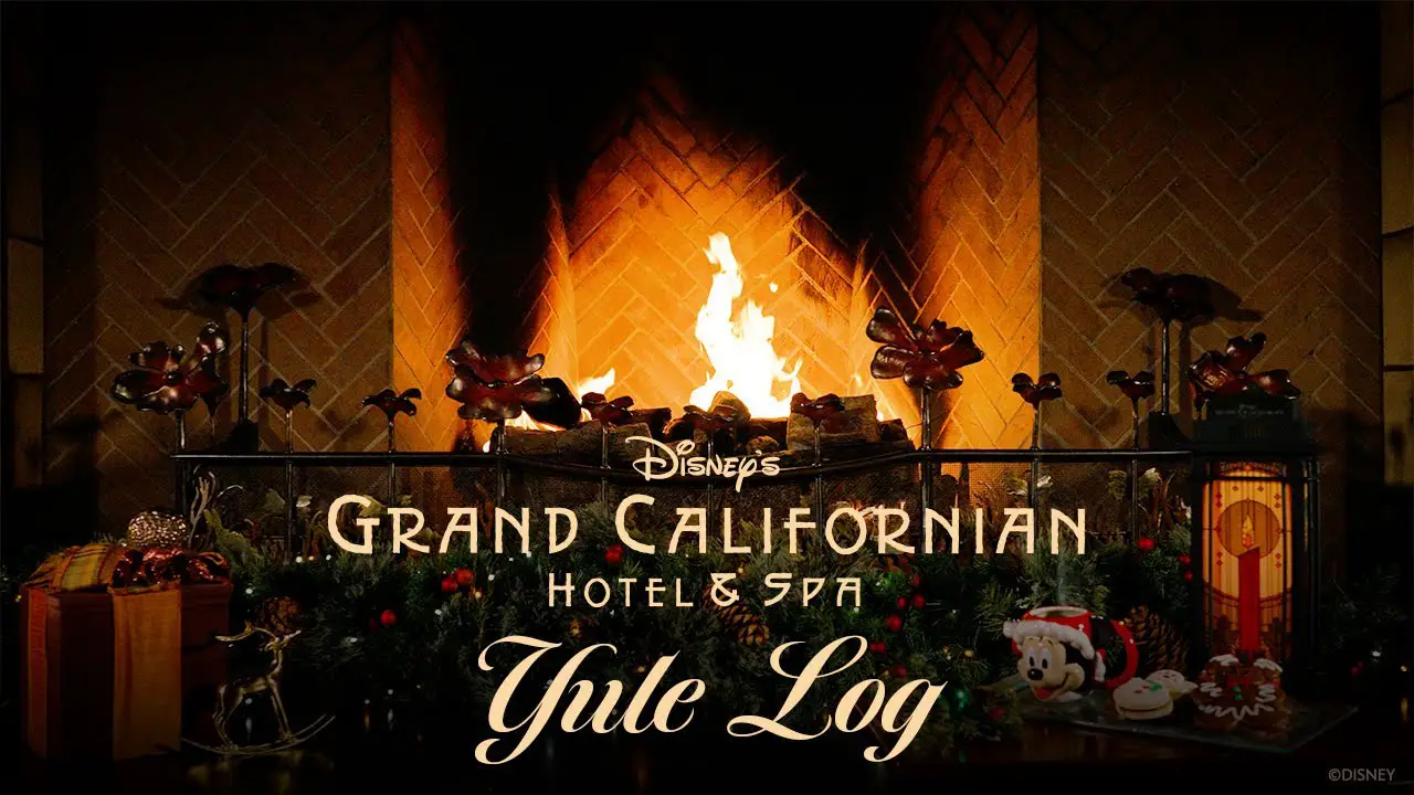 Disney's Grand Californian Hotel & Spa Yule Log