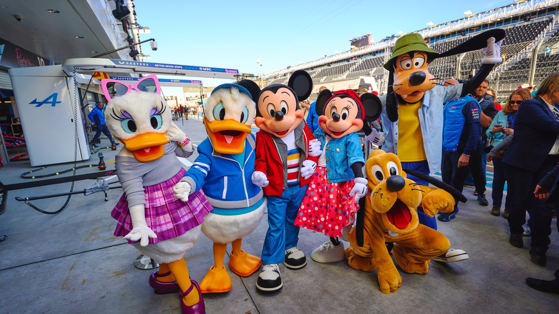 Disney Magic is on Full Display at Las Vegas Grand Prix During ‘Fuel the Magic’ Collaboration with Formula 1