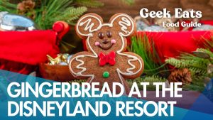 Gingerbread at the Disneyland Resort