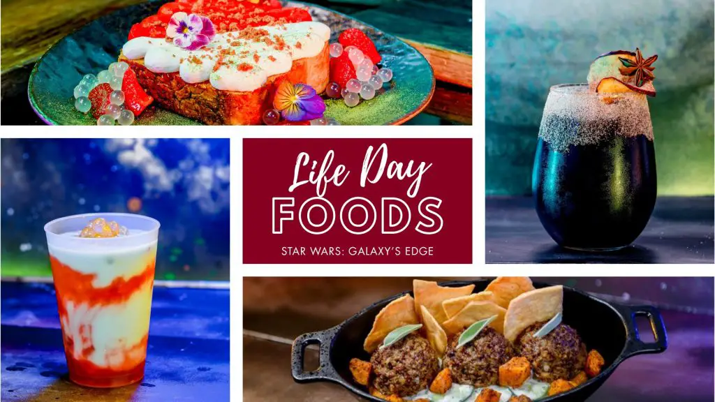 Life Day Foods at Star Wars Galaxy's Edge