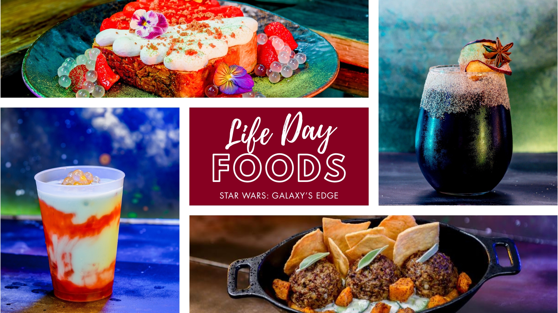 Life Day Foods at Star Wars Galaxy's Edge