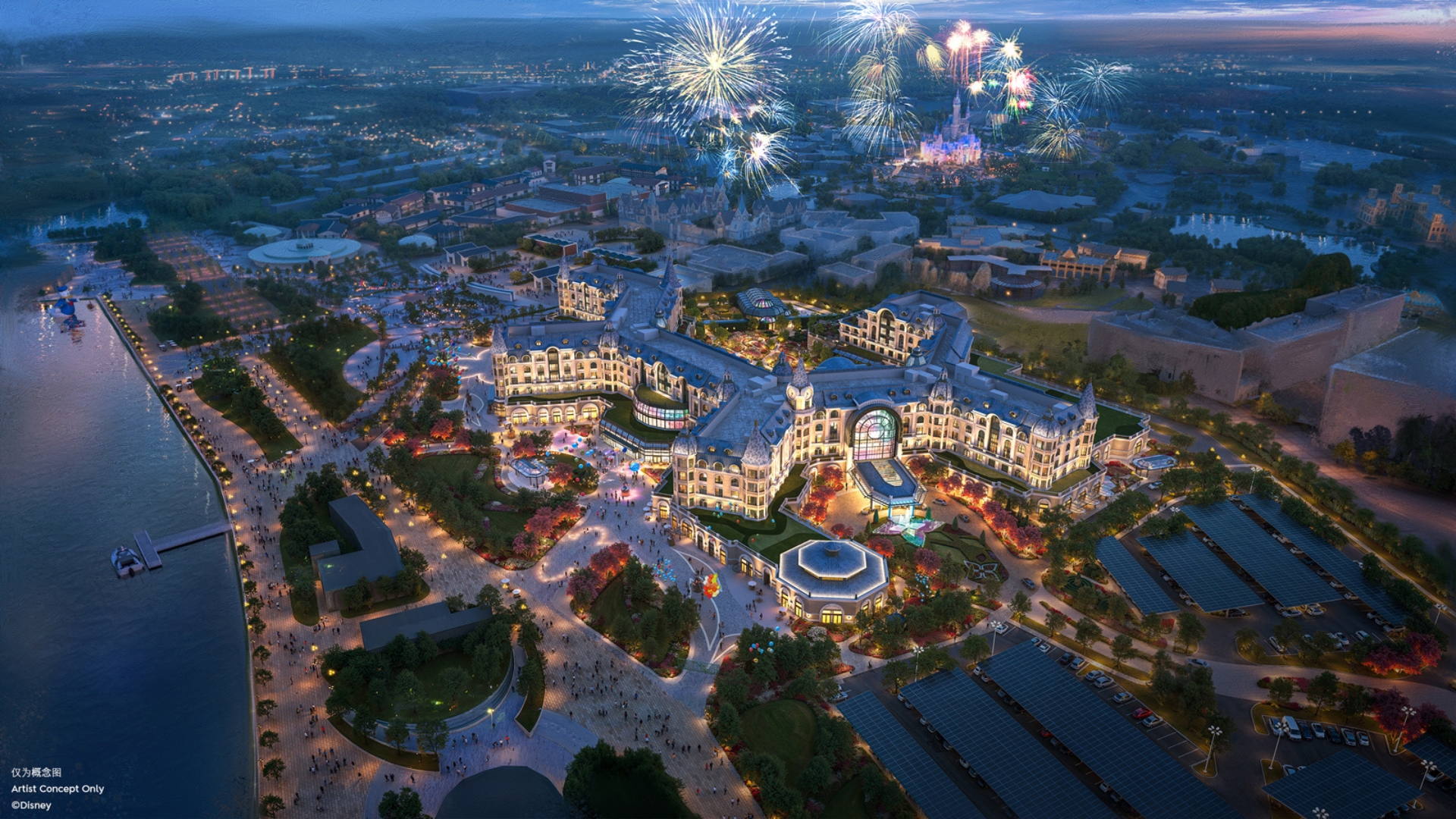 Shanghai Disney Resort Hotel Concept Art