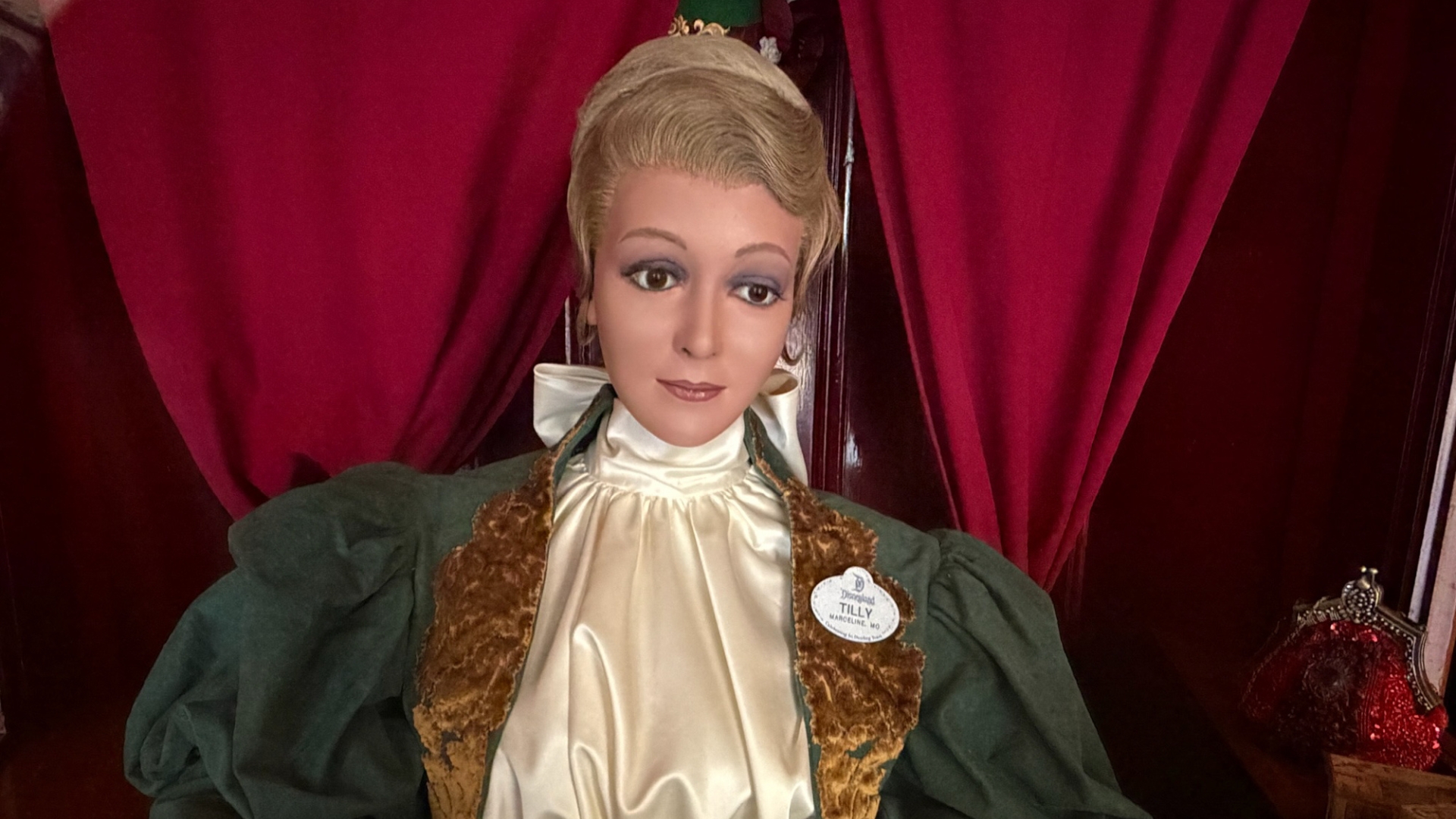 Tilly at Disneyland for Holidays