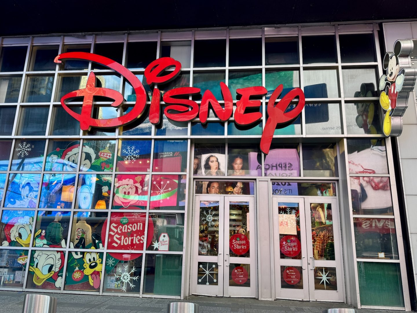 Holiday Shopping at Disney Store Times Square