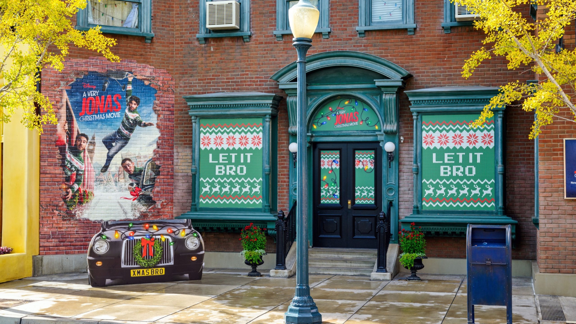 Where to Find and See Photo Spots and Movie Screenings for ‘A Very Jonas Christmas Movie’ in Disney Parks and Beyond