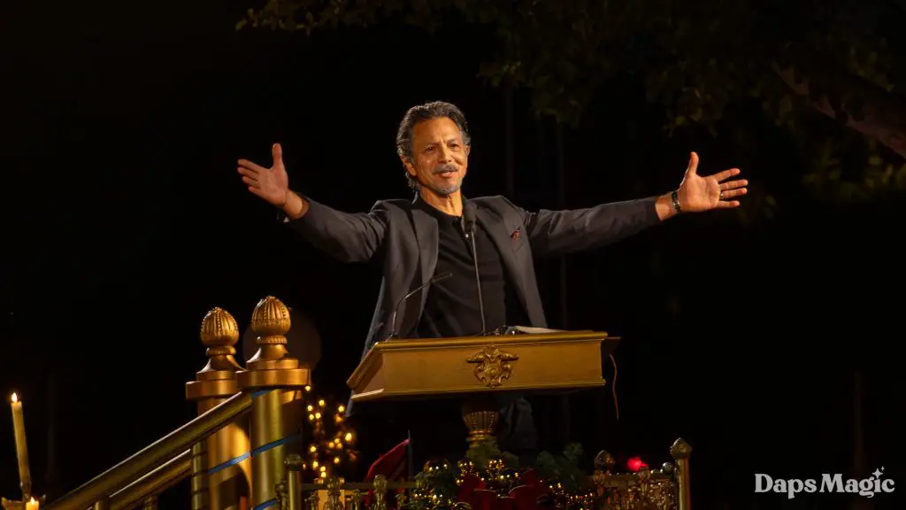 Candlelight Processional with Benjamin Bratt at Disneyland