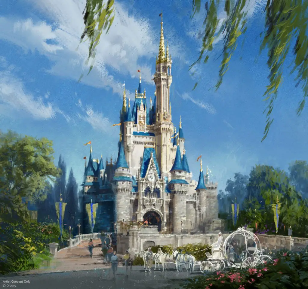 Cinderella Castle Concept Art