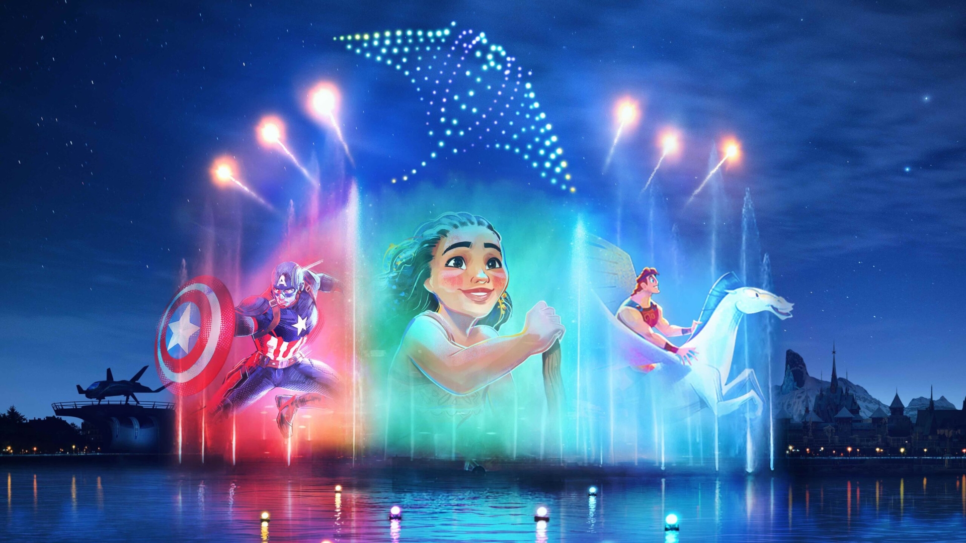 Disney Cascade of Lights