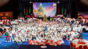 Disneyland Paris Disney VoluntEARS Wrap Gifts for Hospitalized Children