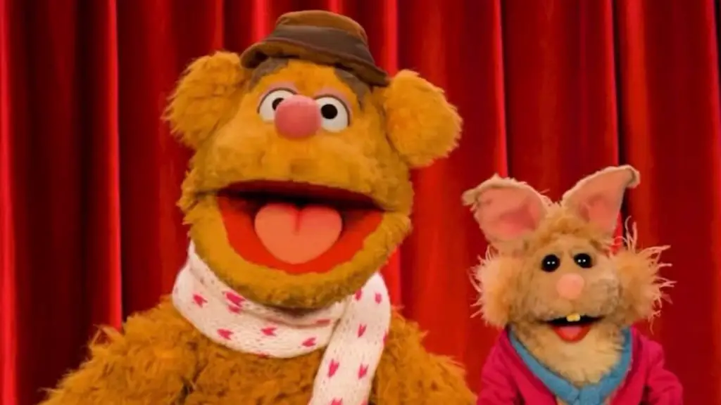 Fozzie Bear and Bean Bunny