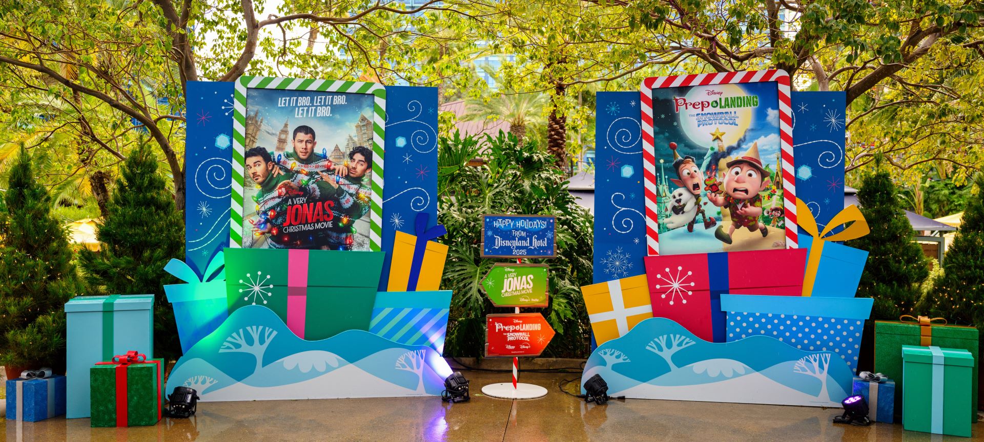 Jonas Brothers Photo Spot at Disneyland Resort with Prep and Landing