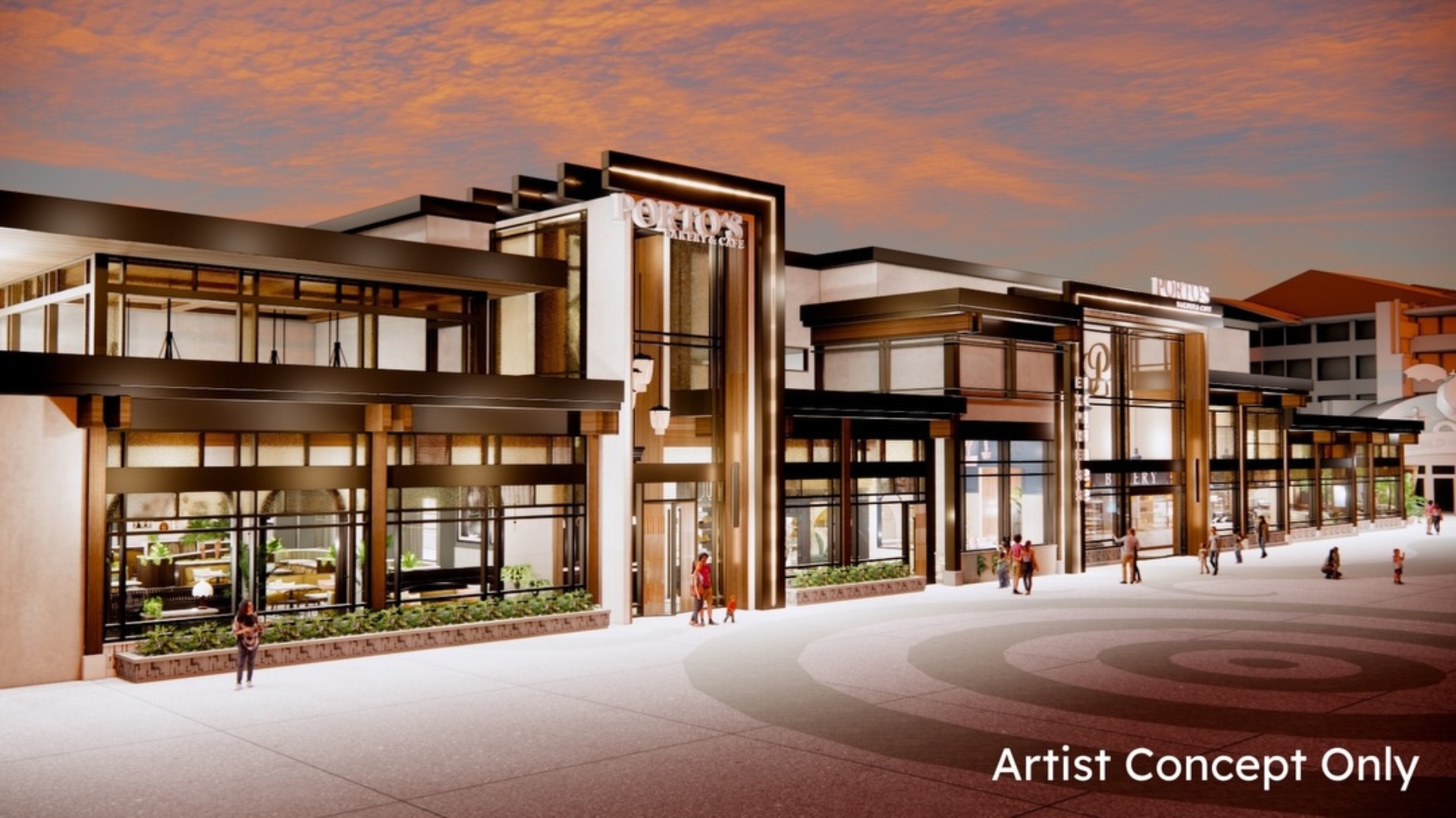 Porto's Bakery and Cafe Concept Art