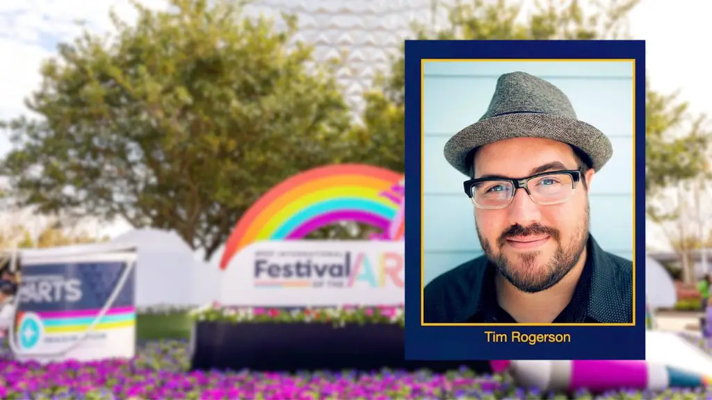 Tim Rogerson at EPCOT International Festival of the Arts