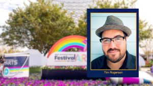 Tim Rogerson at EPCOT International Festival of the Arts