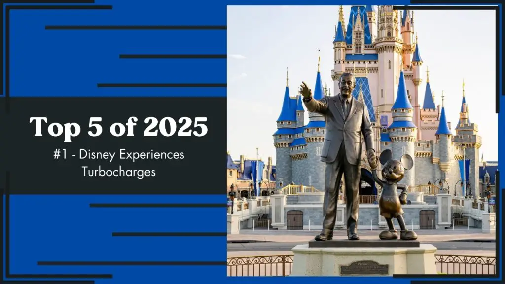 Top 5 of 2025 - #1 - Disney Experiences Turbocharges