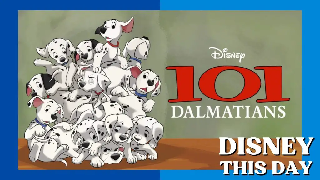 101 Dalmatians | DISNEY THIS DAY | January 25, 1961
