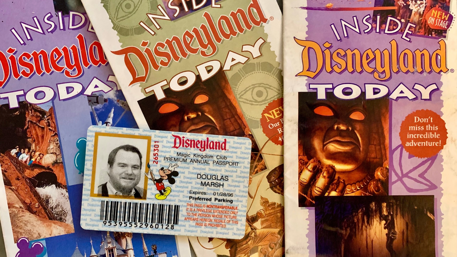 An Annual Pass and a New Guide Map – 30 Years Ago at Disneyland