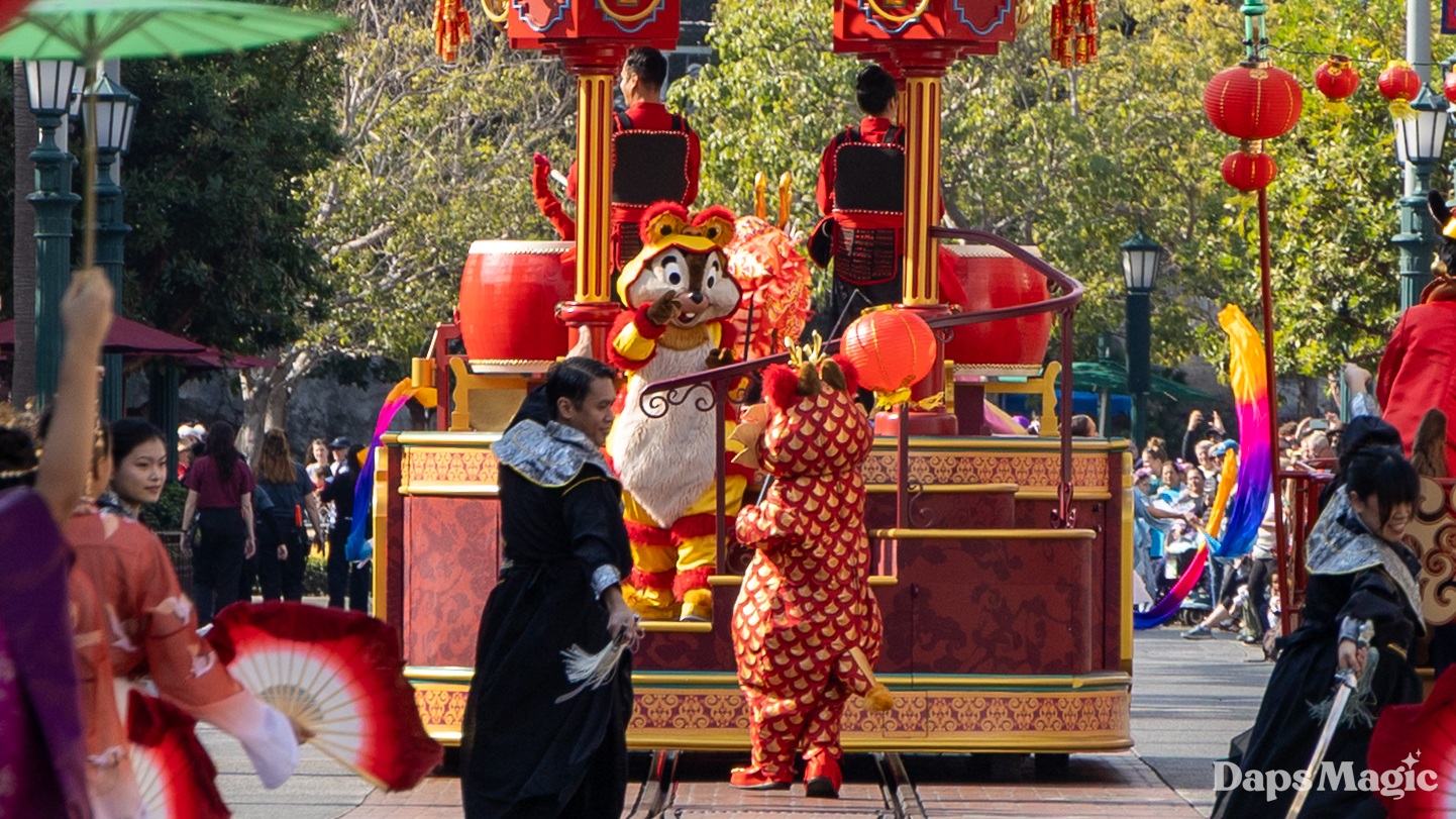 Chip n Dale Lunar New Year Outfits Disneyland Resort 2026