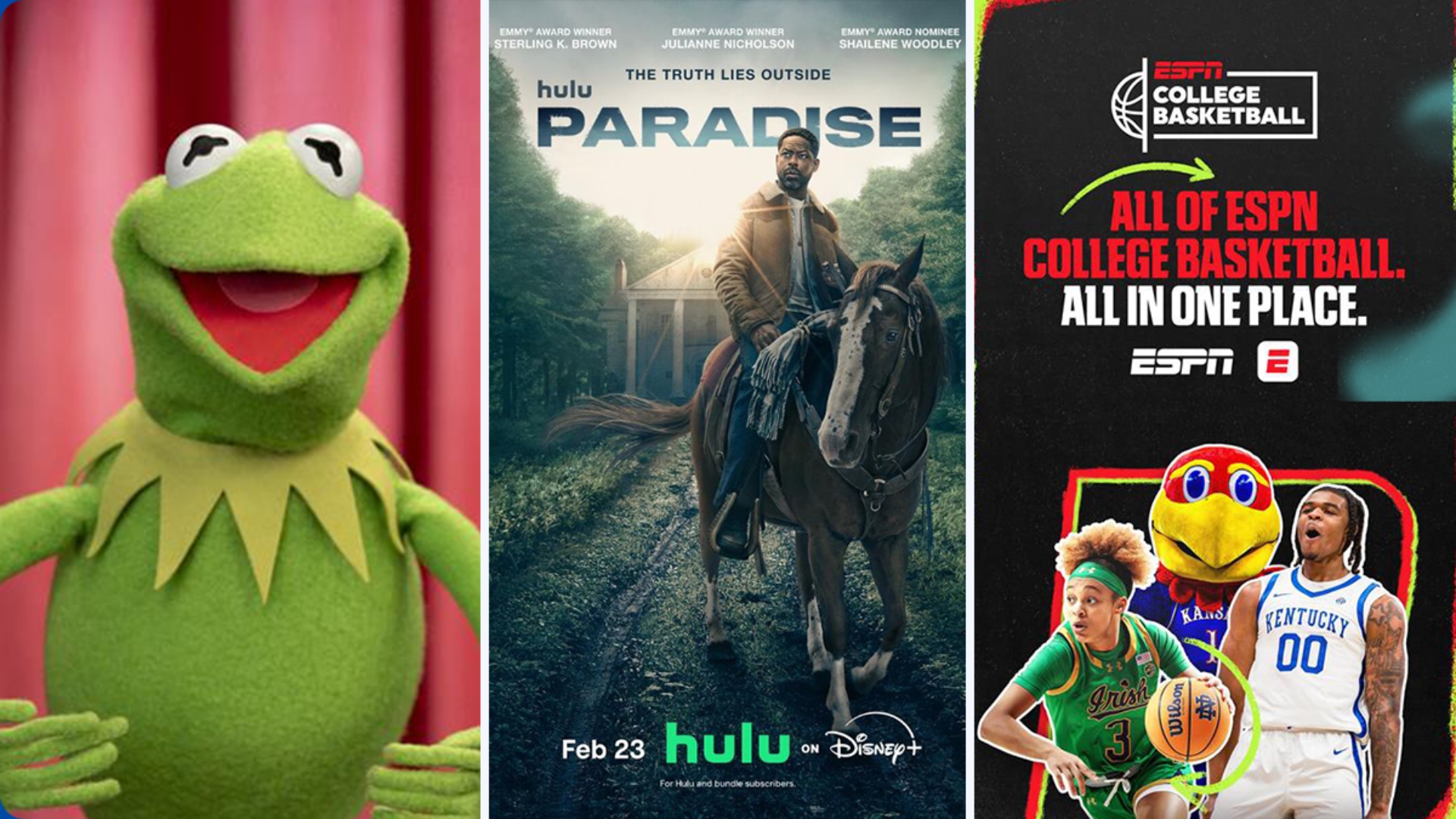 Disney+, Hulu, & ESPN February 2026