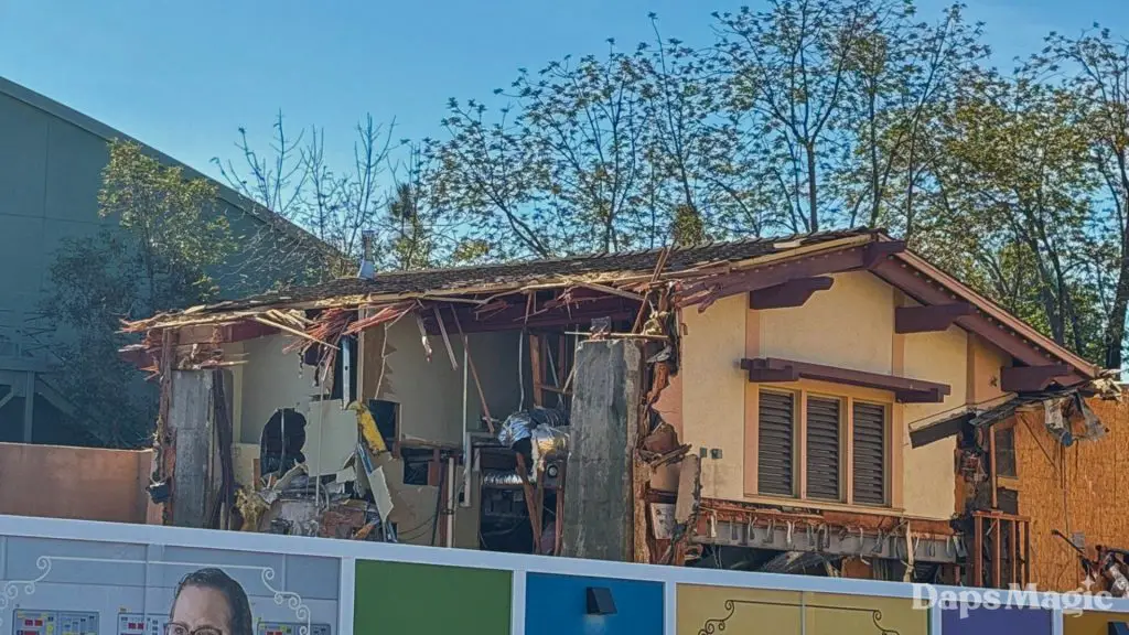 Earl of Sandwich Demolition Downtown Disney District