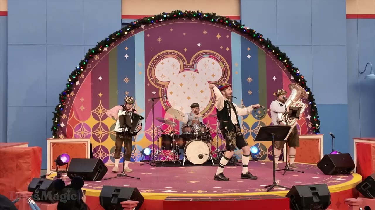 VIDEO: Festmeister Hans und Die Sauerkrauts at Disney Festival of Holidays