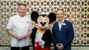 Sign for Gordon Ramsay at The Carnaby Revealed as Chef Ramsay Visits Disneyland Resort Location