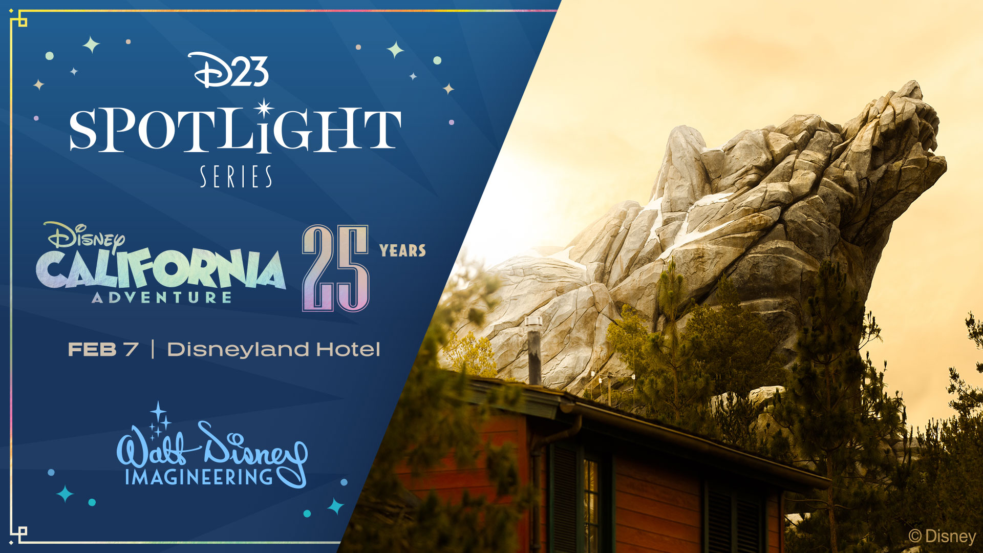 D23 Spotlight Series Event to Celebrate 25th Anniversary of Disney California Adventure