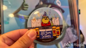 Monsters, Inc. Mike & Sulley to the Rescue! Celebrates 20 Years of Scares by Giving Out Buttons