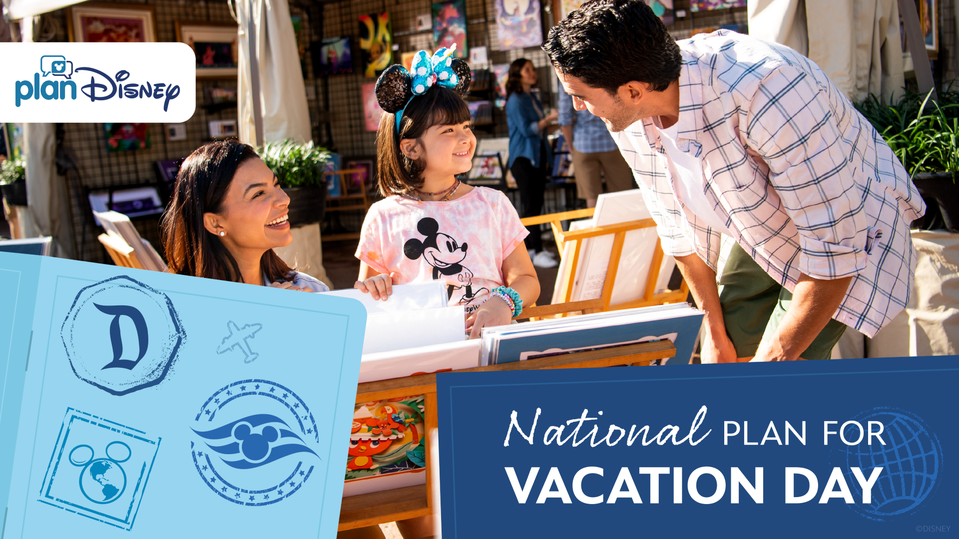 Disney Releases Tips on How to Plan a Disney Vacation on National Plan for Vacation Day