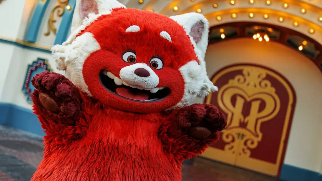 Red Panda Mei Lunar New Year Celebration Disney California Adventure