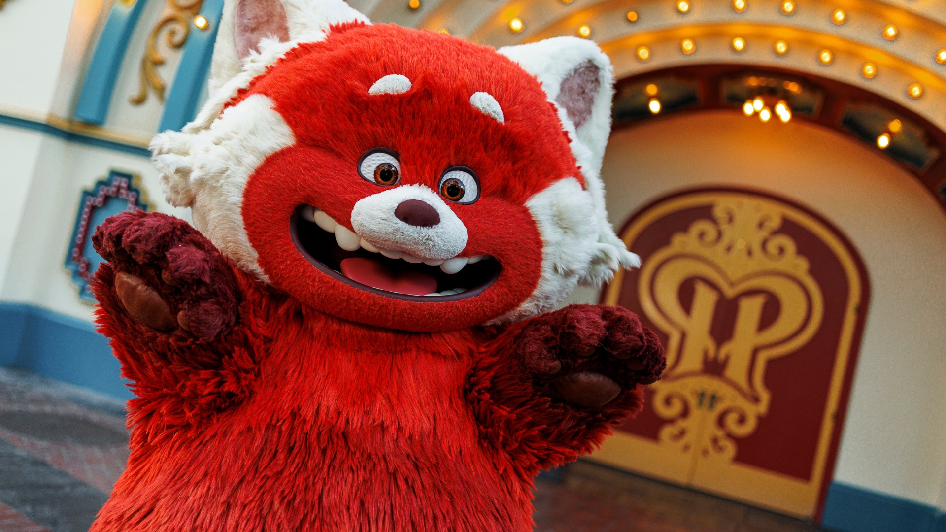 Red Panda Mei Lunar New Year Celebration Disney California Adventure