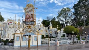 it’s a small world Holiday closes for Transformation to Classic Version of the Attraction