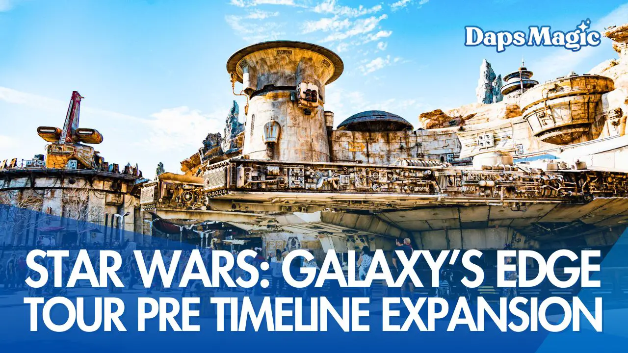 A Tour Around Star Wars: Galaxy’s Edge at Disneyland Before the Timeline Expands